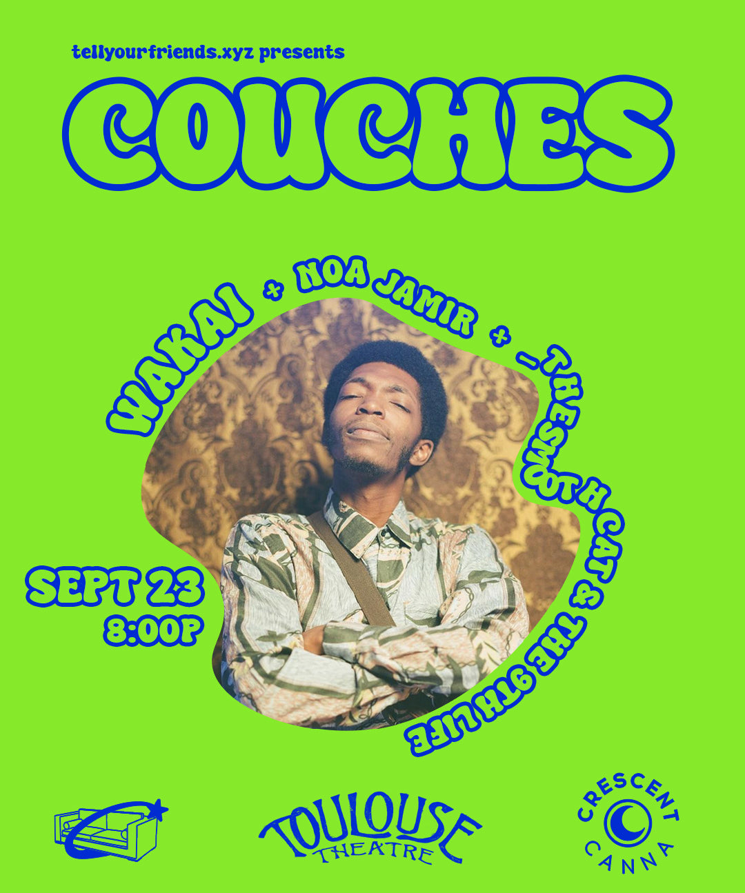 9.23 - COUCHES ft WAKAI, Noa Jamir, _thesmoothcat & the 9th life