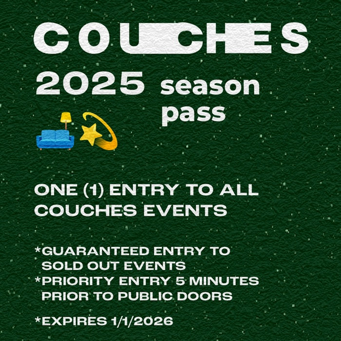 COUCHES 2025 - FULL SEASON PASS