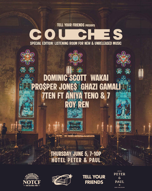 6/5: COUCHES: Special Edition Listening Room