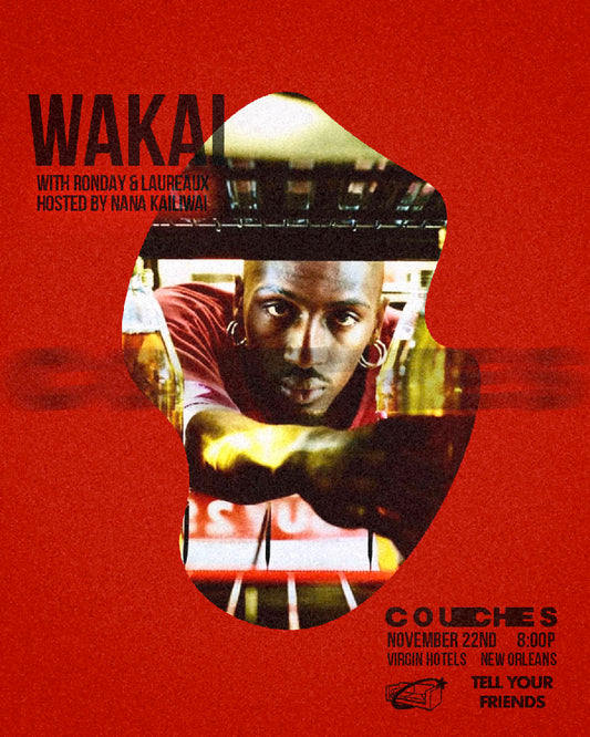 11/22: COUCHES ft WAKAI + RONDAY + LAUREAUX